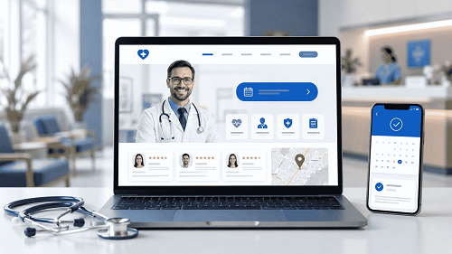 Healthcare Website Design, Local SEO & Patient Enquiry Solutions industry digital project
